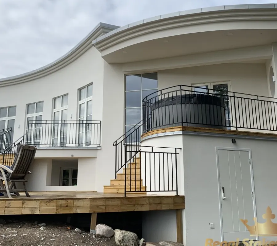 Räcken på ett hus